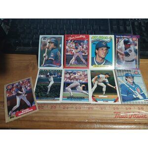 Ryne Sandberg 9 Different Card Lot Chicago Cubs #1